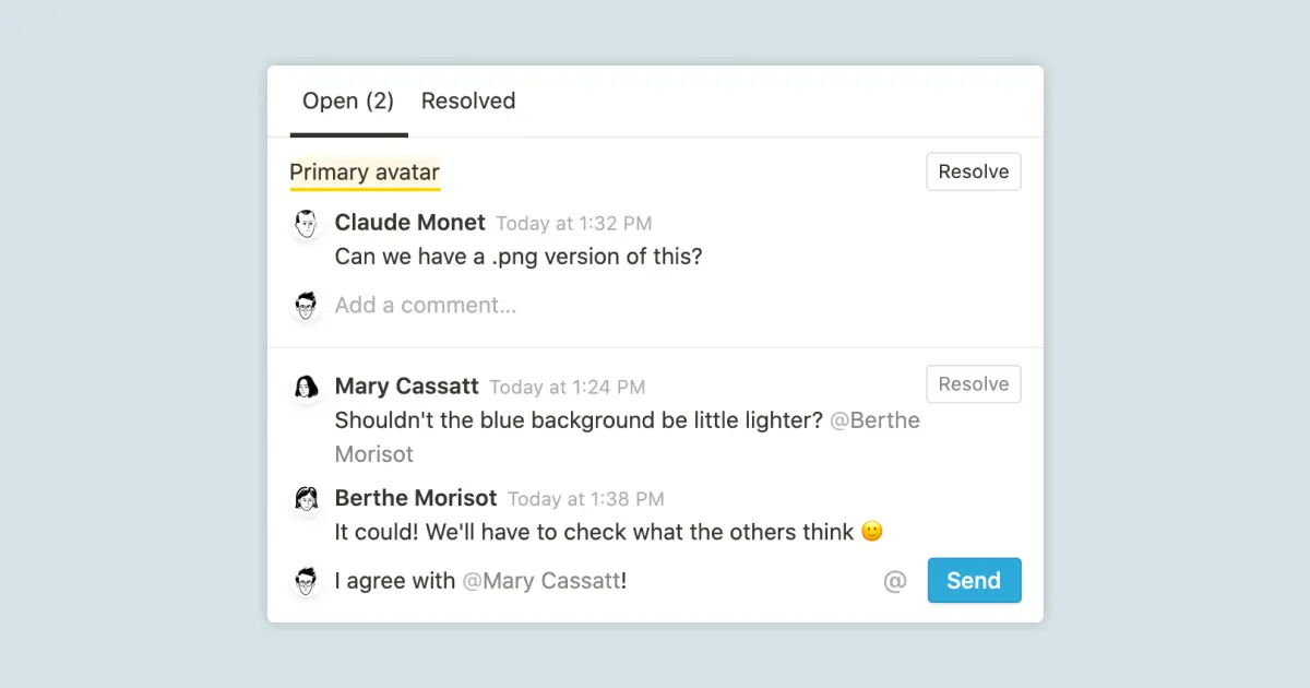 Comments & discussions