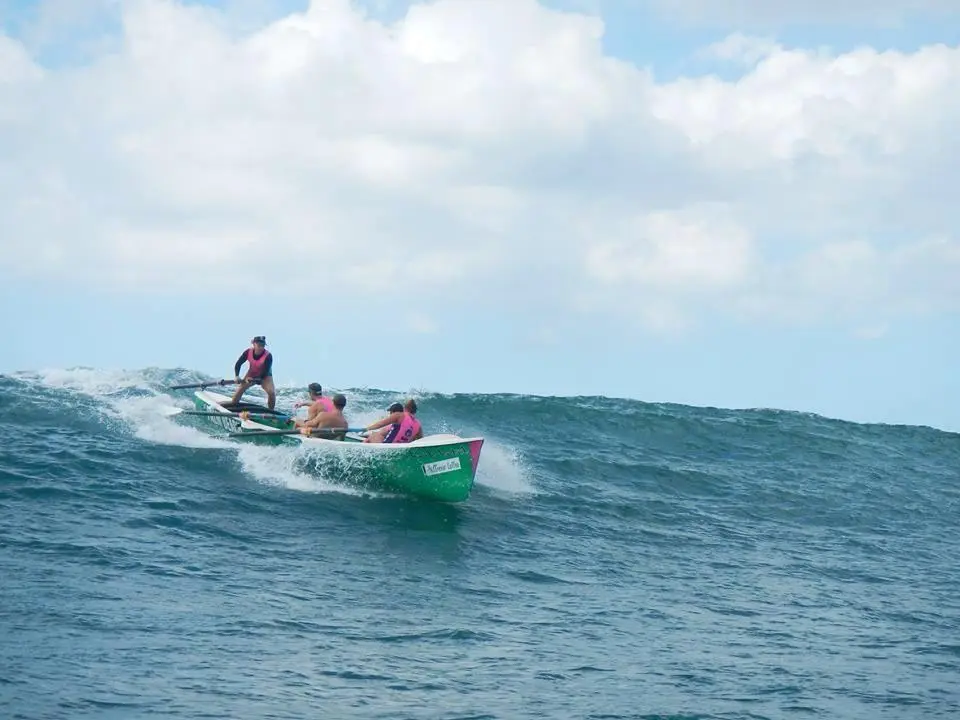 Surfboat rowing