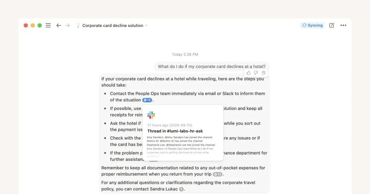 Use AI connectors to access more of your team’s knowledge