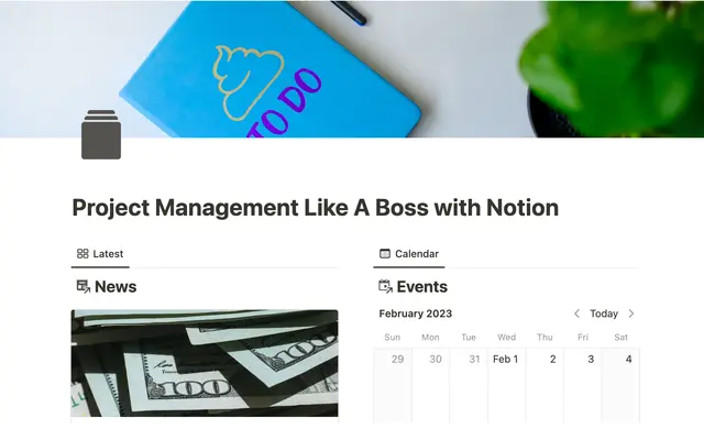 Project Management Like A Boss with Notion