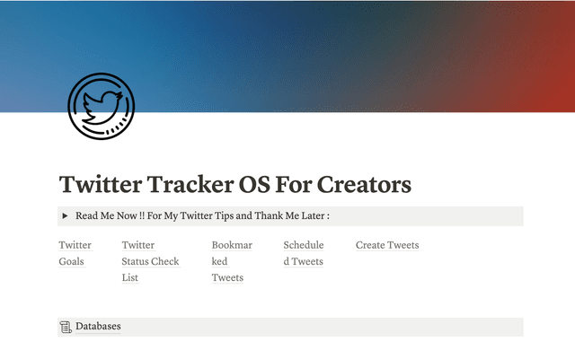 Twitter OS For Creators