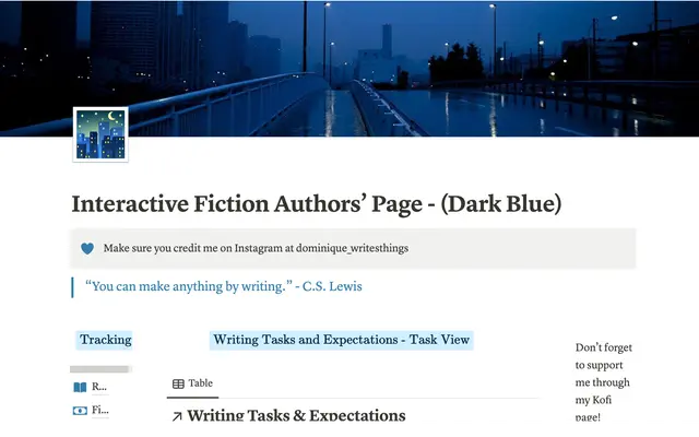 Interactive Fiction Author's Page