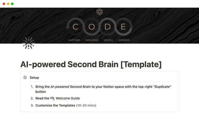 AI-powered Second Brain